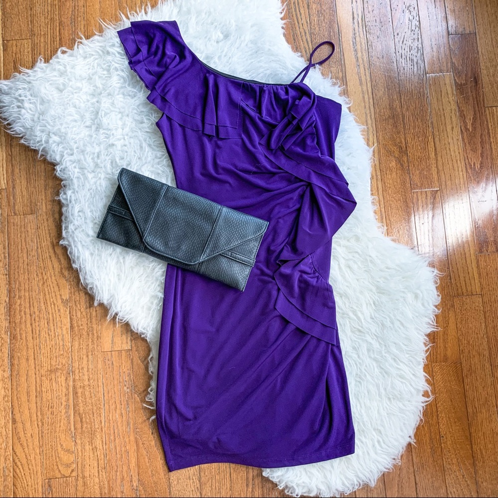 Intermission One Shoulder Cocktail Dress | Size 6
